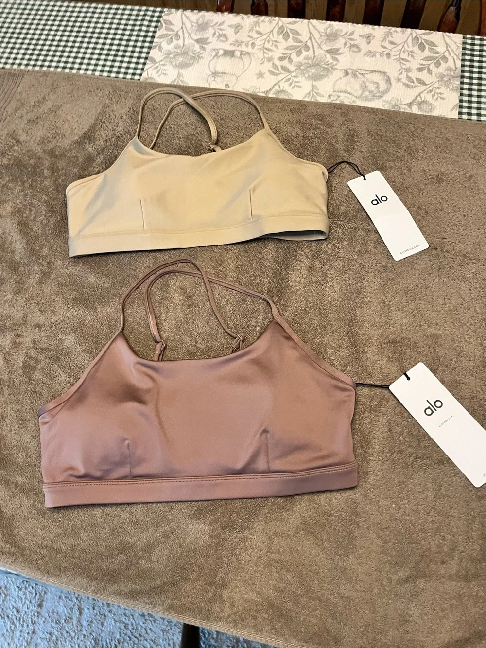 ALO Yoga Women’s Strappy Sports Bralette - Set of Two